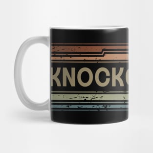 Knocked Loose Retro Lines Mug